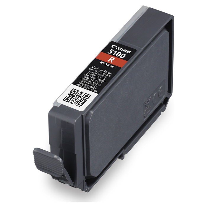 Canon Tinta Roja PFI-5100 Series para imagePROGRAF PRO-310 - 14.4 ml - Tanque de Tinta Original