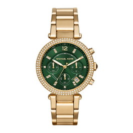 Michael Kors MK6263 con esfera verde y acabado dorado