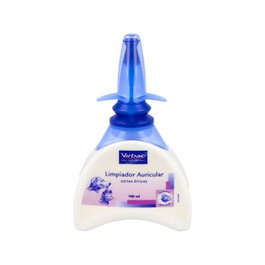 Virbac Vet Virbac Vet - Líquido Limpiador Auricular Gotas Óticas para Perros y Gatos, 100 ml