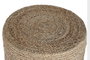 DKD Home Decor Reposapiés de Yute y Eucalipto Marrón Natural