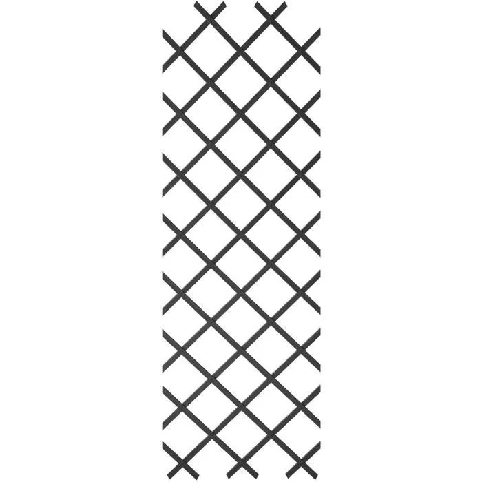 Nature NAT8711338407134 Enrejado Extensible de Plástico Antracita 50 x 150 cm