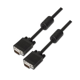 Aisens Cable VGA A113-0075 de 15m Negro