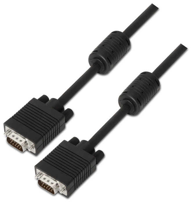 Aisens Cable VGA A113-0075 de 15m Negro