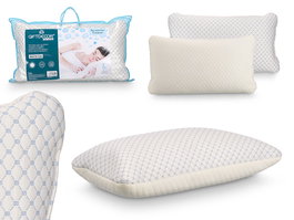 Giftdecor Almohada Copos Viscoelastica Refrescante 40 x 70 cm (Set de 6)