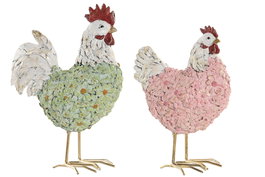 DKD Home Decor Figuras de Resina en Surtido de 2 Unidades