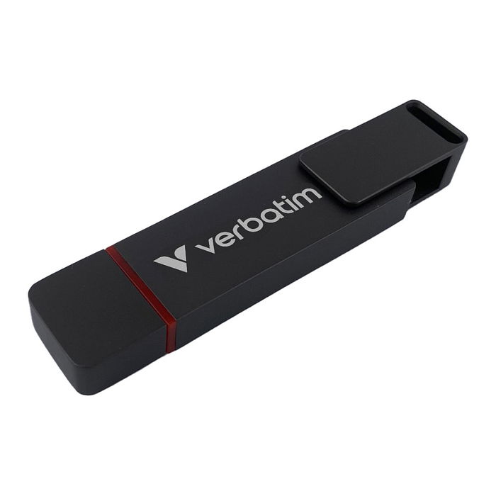 Verbatim 32042 STICK 512GB Dual QuickStick USB-A/C 3.2 Gen1 550 MB/s Gris Verbatim 32042 STICK 512GB Dual QuickStick USB-A/C 3.2 Gen1 550 MB/s Gris
