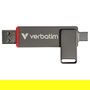 Verbatim 32042 STICK 512GB Dual QuickStick USB-A/C 3.2 Gen1 550 MB/s Gris