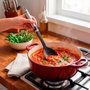 San Ignacio Cuchara de Cocina Experto Nylon y Acero Inoxidable 33.5 cm Antiadherente