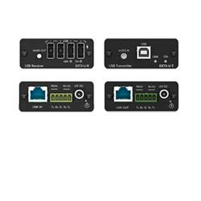 Kramer EXT3-U-KIT Extensor AVSM USB 2.0 con RS-232 y Audio POC