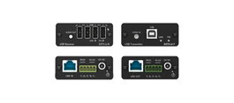 Kramer EXT3-U-KIT Extensor AVSM USB 2.0 con RS-232 y Audio POC