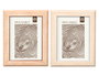 GIFTDECOR Portafotos Liso Surtido de 24 Unidades 15x20cm Madera