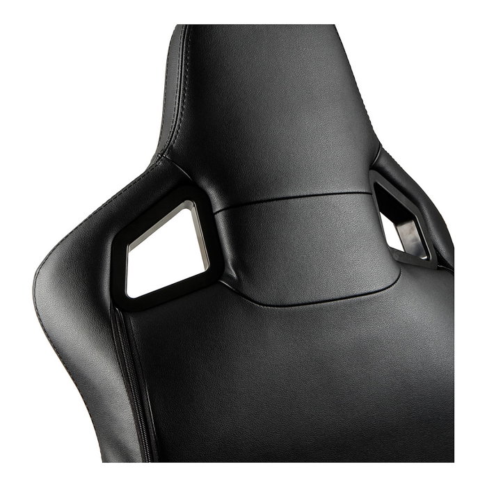 Noblechairs EPIC Echtleder Gaming Stuhl - schwarz
