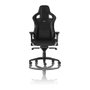 Noblechairs EPIC Echtleder Gaming Stuhl - schwarz
