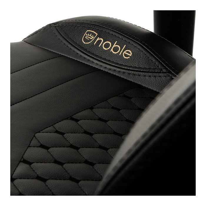 Noblechairs EPIC Echtleder Gaming Stuhl - schwarz
