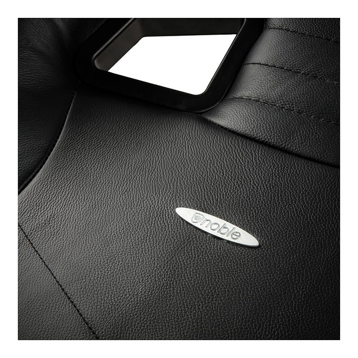 Noblechairs EPIC Echtleder Gaming Stuhl - schwarz