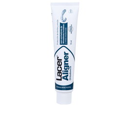 Lacer Aligner Pasta Dental para Ortodoncia Invisible y Aparatos - Sin Colorantes, Anticaries, Antiplaca, Remineralizante - 75 ml