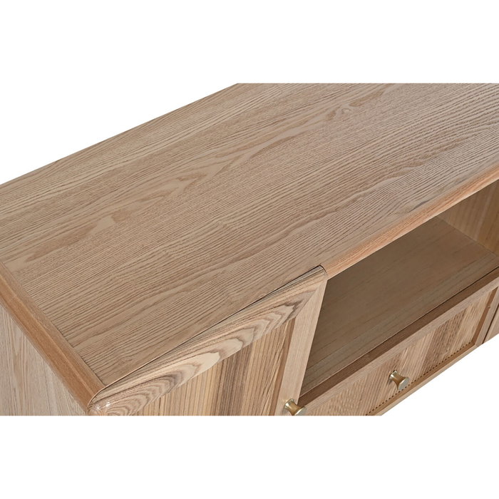 DKD Home Decor Mueble TV HAIARTS MD Pino y MDF Natural 120x40x63 cm