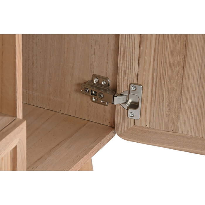 DKD Home Decor Mueble TV HAIARTS MD Pino y MDF Natural 120x40x63 cm