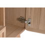DKD Home Decor Mueble TV HAIARTS MD Pino y MDF Natural 120x40x63 cm