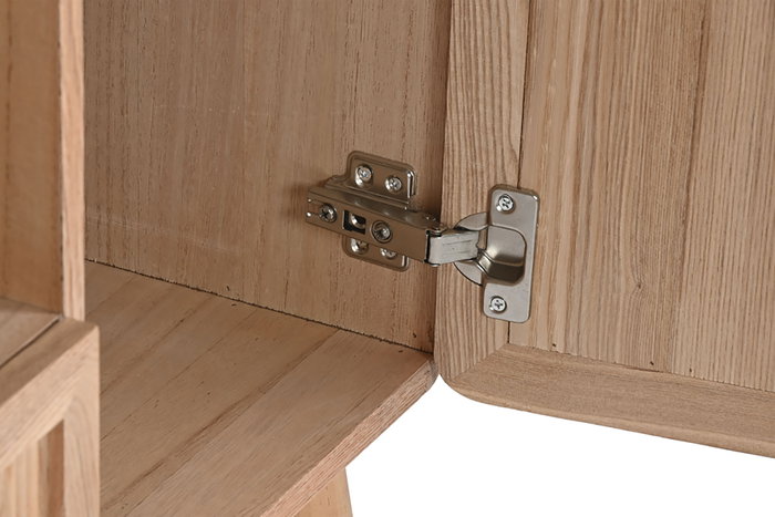 DKD Home Decor Mueble TV Haiarts md Scandi Natural 120 x 40 x 63 cm