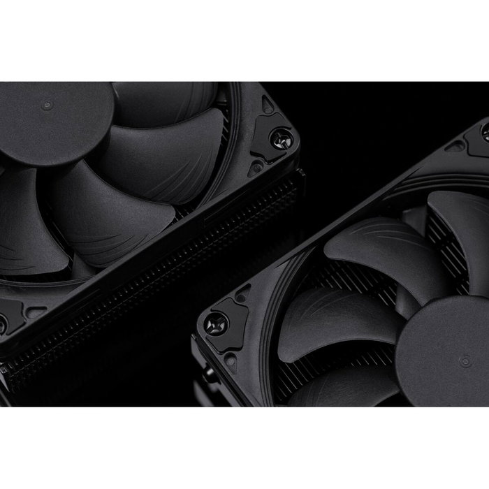 Noctua NH-L9i CH-BK Chromax Black, Refrigerador de CPU Bajo Perfil para Socket Intel (NH-L9ICH-BK)