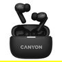Canyon CNS-TWS10B Auriculares Inalámbricos True Wireless Negro Música Deporte Llamadas Uso Diario
