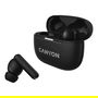 Canyon CNS-TWS10B Auriculares Inalámbricos True Wireless Negro Música Deporte Llamadas Uso Diario