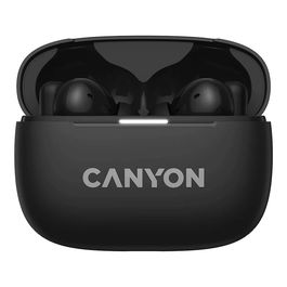 Canyon CNS-TWS10B Auriculares Inalámbricos True Wireless Negro Música Deporte Llamadas Uso Diario