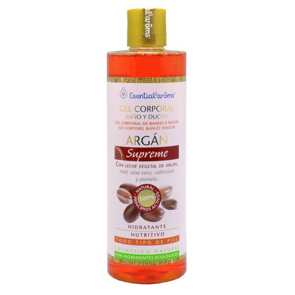ESENTIAL AROMS Gel Corporal Argan Supreme 500ml