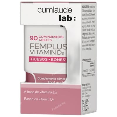 Cumlaude Lab Vitamina D3 Colecalciferol 90 comprimidos Cumlaude Lab Vitamina D3 Colecalciferol 90 comprimidos