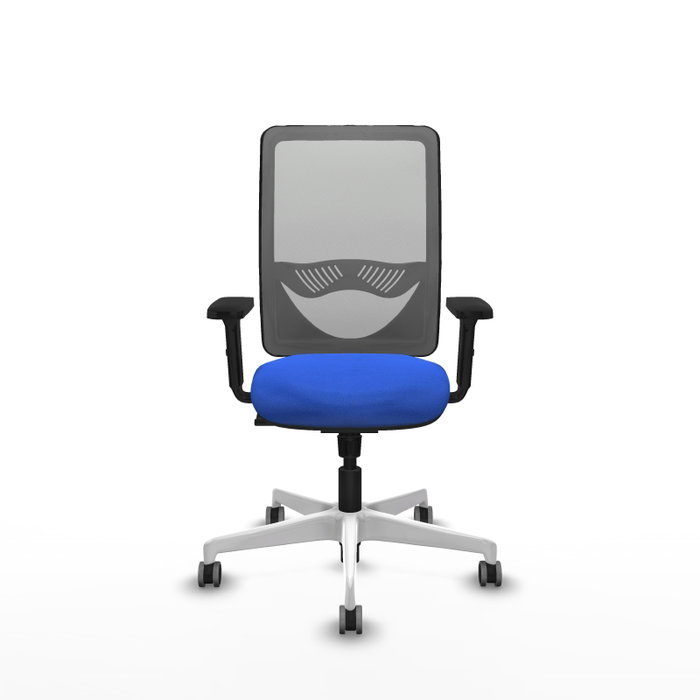PIQUERAS Y CRESPO Silla de oficina Zulema con mecanismo Sincro, Azul y Gris PIQUERAS Y CRESPO Silla de oficina Zulema con mecanismo Sincro, Azul y Gris