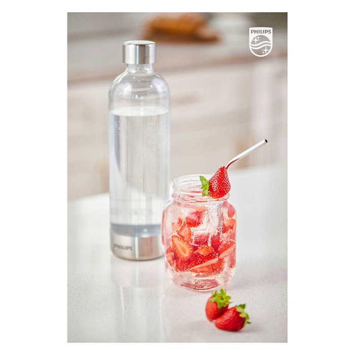 Philips GoZero ADD912 Botella de Agua con Gas 1,0 L