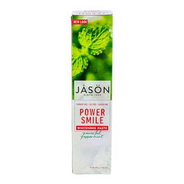 JASON Dentifrico Power Smile 119Gr Blanqueador y Refrescante con Aloe Vera Ecológico