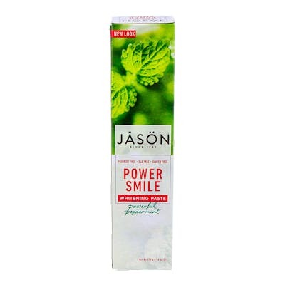 JASON Dentifrico Power Smile 119Gr Blanqueador y Refrescante con Aloe Vera Ecológico JASON Dentifrico Power Smile 119Gr Blanqueador y Refrescante con Aloe Vera Ecológico