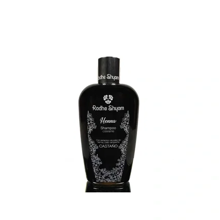 Radhe Shyam Champú Henna Color Castaño