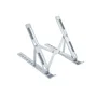 Tooq Soporte Elevador Plegable de Aluminio para Portátiles y Tablets, Plata