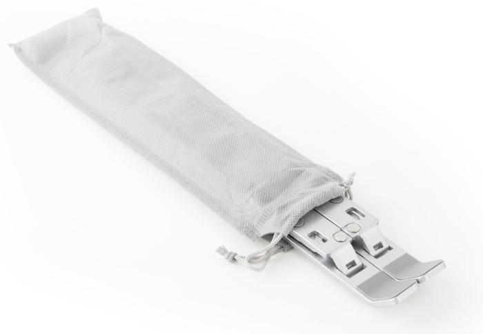 Tooq Soporte Elevador de Aluminio Plegable para Portátiles de 11-15 Pulgadas, Plata