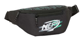 Riñonera Nerf Game Negro 23 x 12 x 9 cm