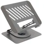 Tooq Soporte plegable 360° para dispositivos 11-17", gris