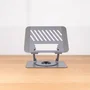 Tooq Soporte plegable 360° para dispositivos 11-17", gris