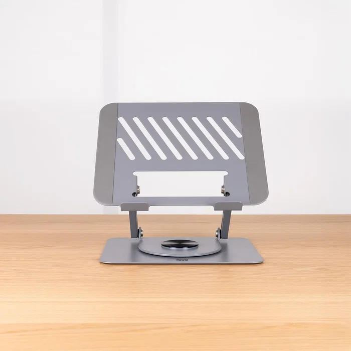 Soporte plegable 360° dispositivos 11-17", gris