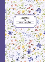 KITSUNE BOOKS Cuaderno de contraseñas lila