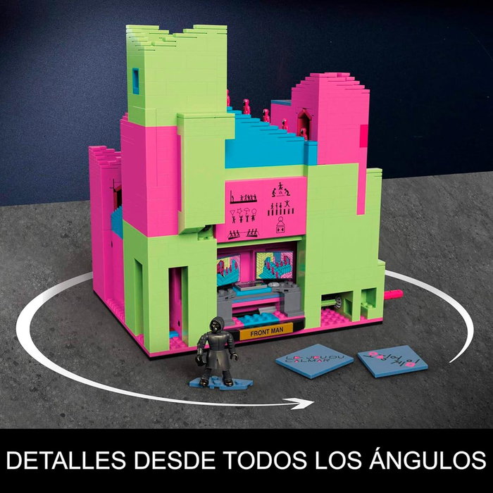 Mega Bloks Squid Game La Escalera HYL45 Mattel Coleccionable Mega Bloks Squid Game La Escalera HYL45 Mattel Coleccionable