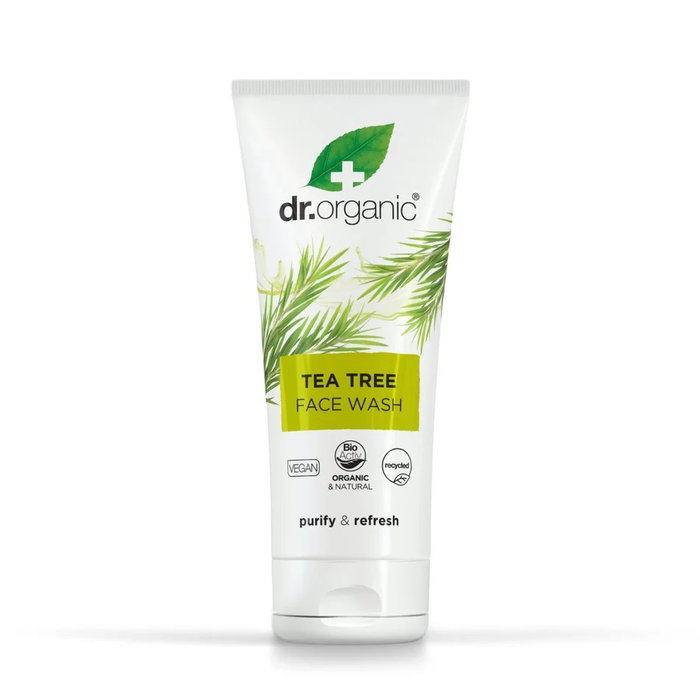 Dr. Organic Gel Limpiador Facial Árbol de Té 200 ml
