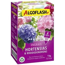 Algoflash Naturasol HORTO1N Fertilizantes para Hortensias y Rododendros - 1 kg