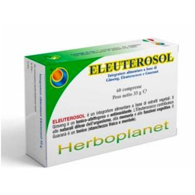 HERBOPLANET Eleuterosol 60 Comprimidos | Complemento Alimenticio Energía y Vitalidad con Ginseng, Eleuterococo y Guaraná HERBOPLANET Eleuterosol 60 Comprimidos | Complemento Alimenticio Energía y Vitalidad con Ginseng, Eleuterococo y Guaraná