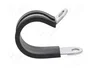 LAPP Abrazadera de acero con policloropreno Øaro 25mm W 15mm