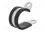 LAPP Abrazadera de acero con policloropreno Øaro 25mm W 15mm
