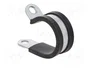 LAPP Abrazadera de acero con policloropreno Øaro 25mm W 15mm