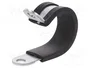 LAPP Abrazadera de acero con policloropreno Øaro 25mm W 15mm